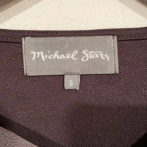 Michael Stars Leather Front Moto Jacket - Picture 4 of 8